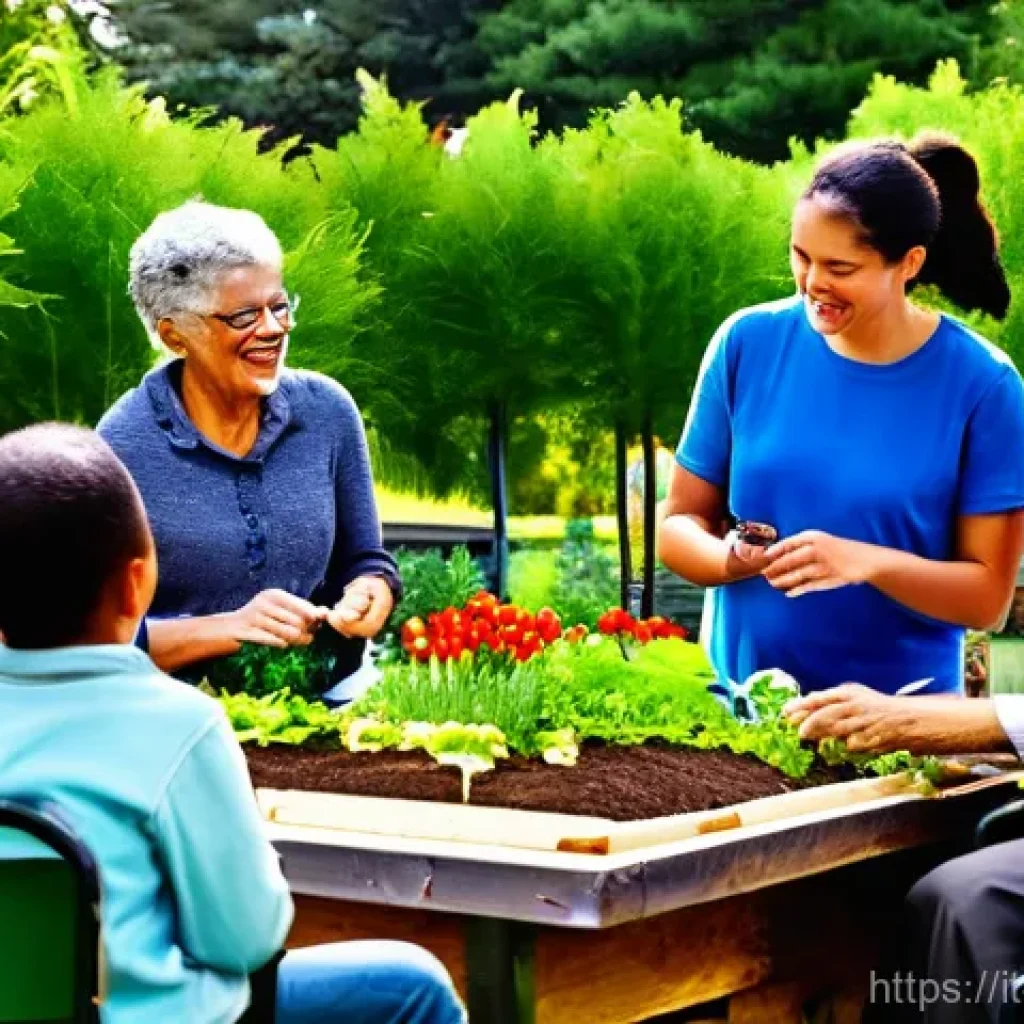장애인재활상담사 보수교육 정보 - **Theme: Inclusive Life Planning and the Bio-Psycho-Social Model**
    A vibrant, warmly lit scene d...