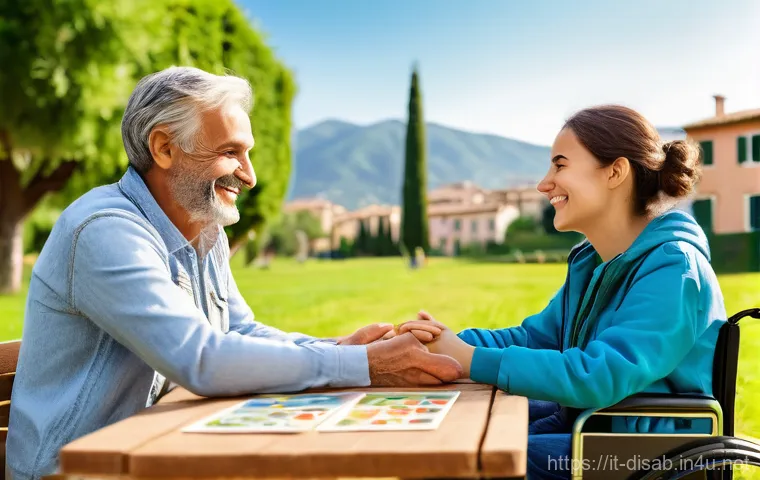 장애인재활상담사 자격증 독학 가능성 - A focused young adult, with a determined yet warm expression, is deeply engaged in self-study at a w...