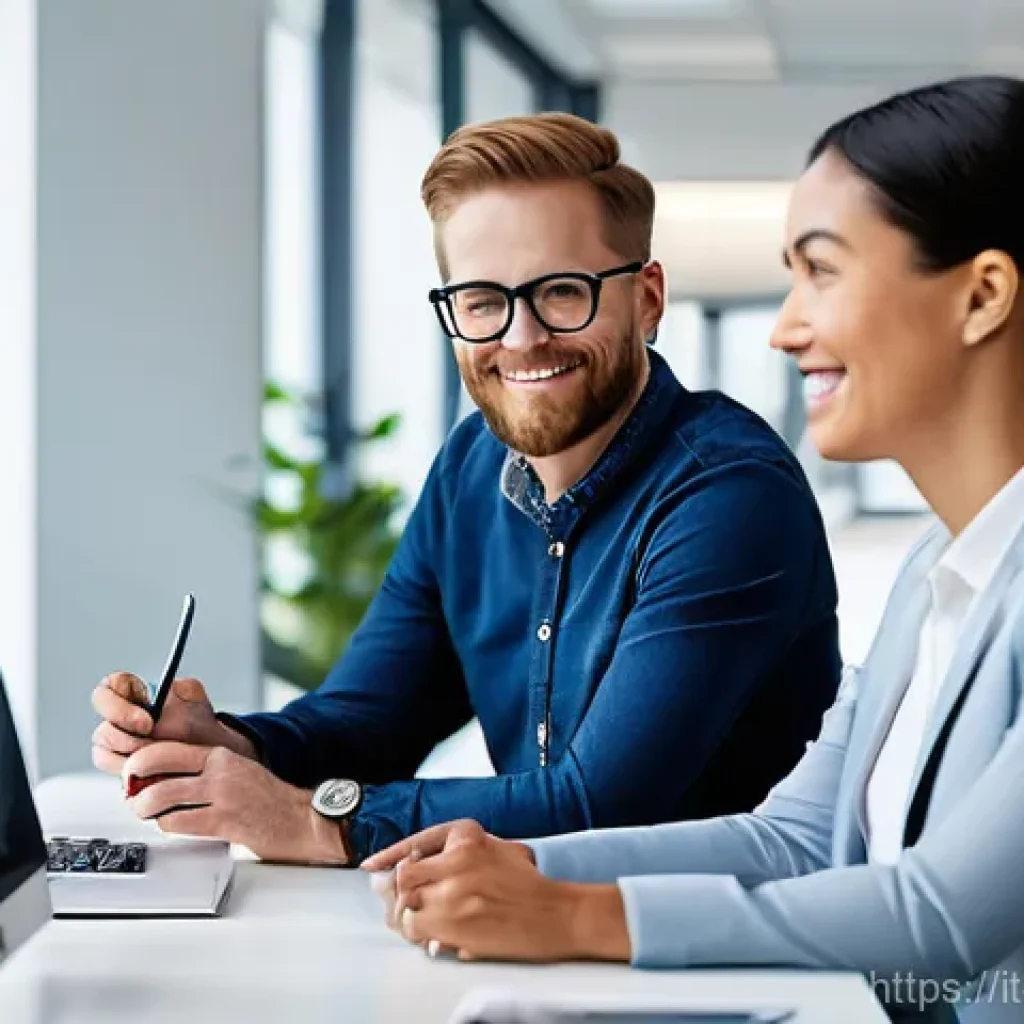 장애인재활상담사와 장애인 취업 지원 - **Prompt:** A diverse and inclusive group of professionals, aged 25-55, collaborating effectively in...