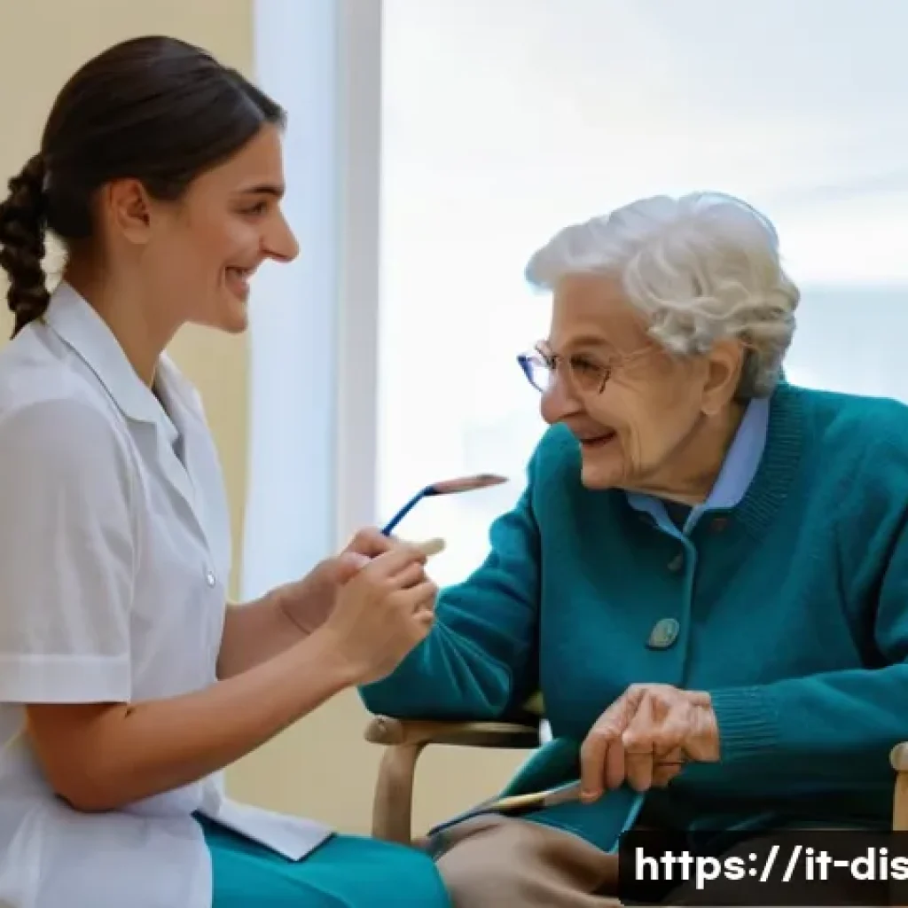 장애인재활상담사 실습 후기 - **Prompt:** A young, empathetic Italian rehabilitation consultant, wearing smart casual attire, gent...