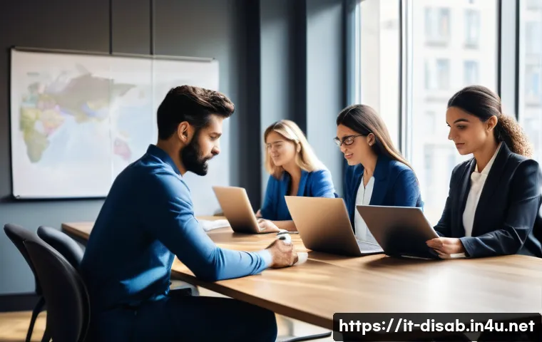 장애인재활상담사 자격유지 조건 - A group of diverse Italian healthcare professionals, including a physical therapist, an educator, an...